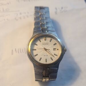 Citizen Eco-Drive Silver and Gold Watch